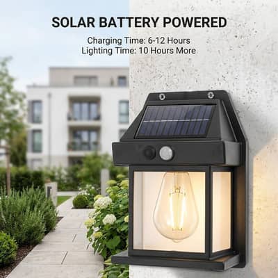 Solar Sensor Lamp