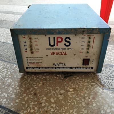 24V Heavy Duty UPS 1000W-1500W | 100% Pure Copper Winding (New Condit