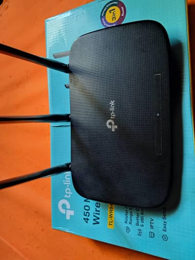 TP-Link TL-WR940N 450 Mbps WiFi Router – 3 Antennas
