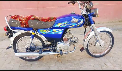 2024 CD  Blue MoterCycle
