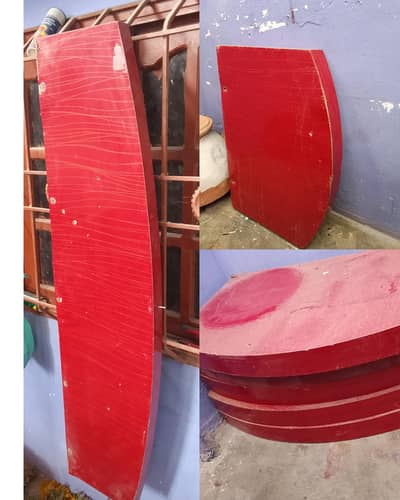 Set of 7 wall shelves for office and home use