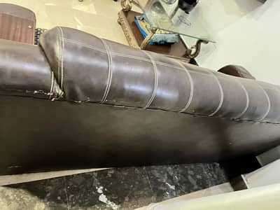 Leather sofa