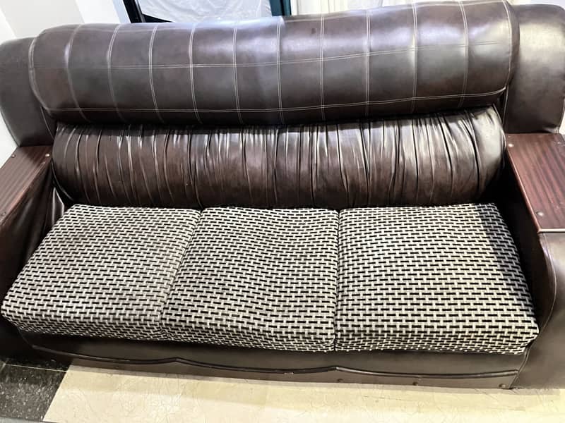Leather sofa 1