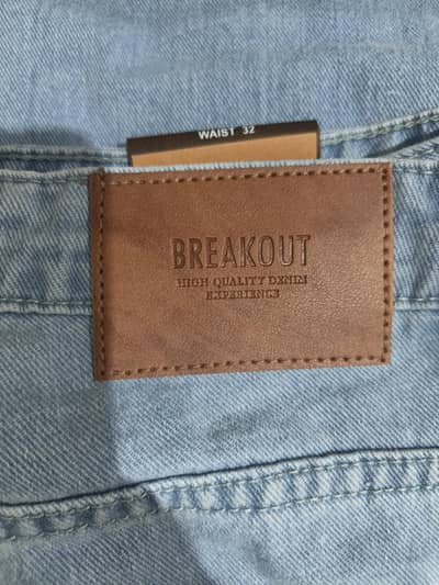 Straight Fit Denim (Breakout)