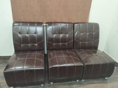 3 single seater sofa for sale