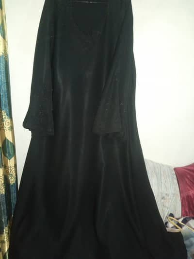 Black ambrella burqa used h