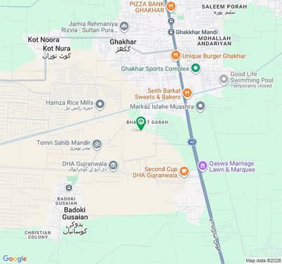 10 Marla Plot For Sale In Sector A Dha Gujranwala.