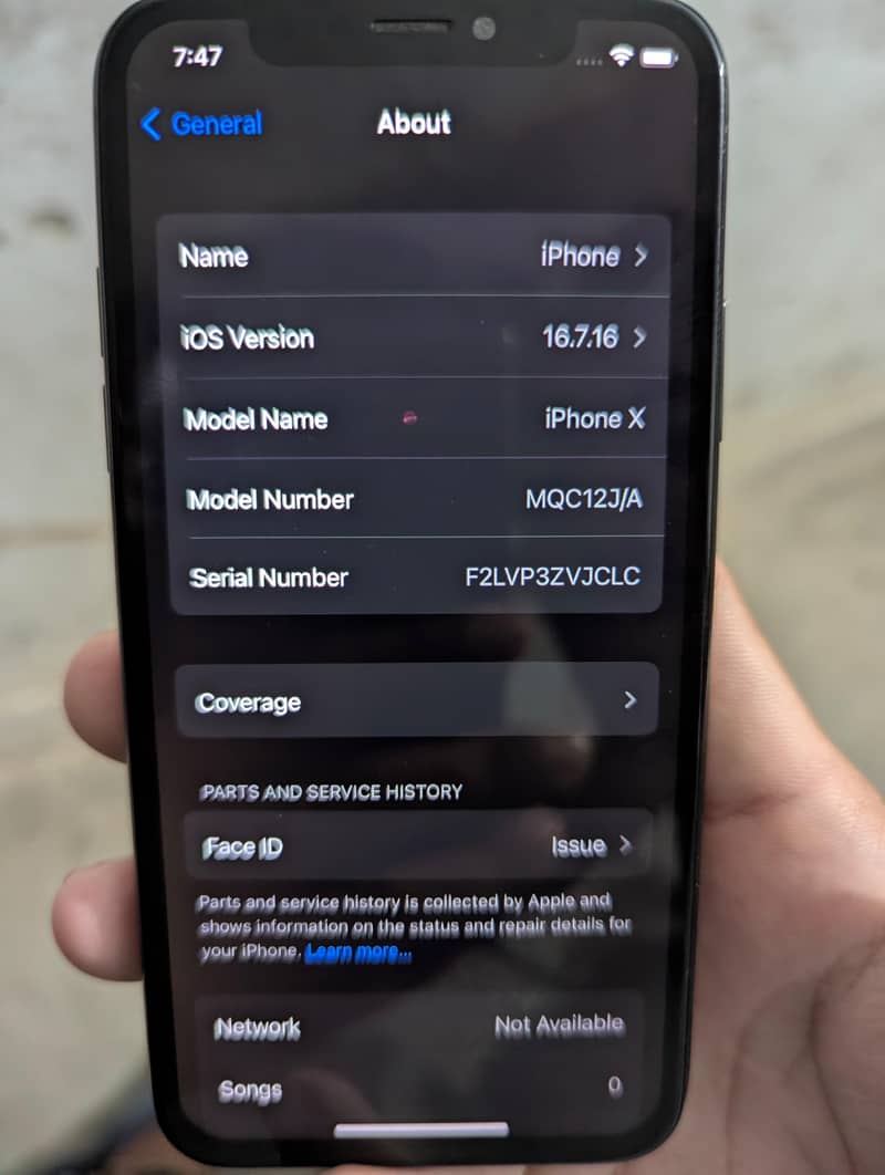 Apple iPhone X 7