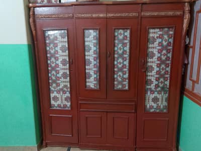 wood almares for sell 3 door wood almares