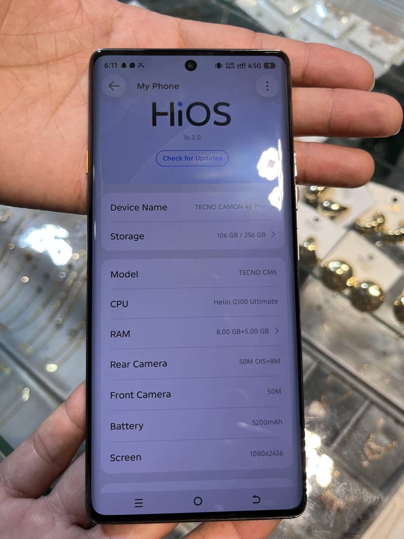 Tecno CAMON 40 Pro 3