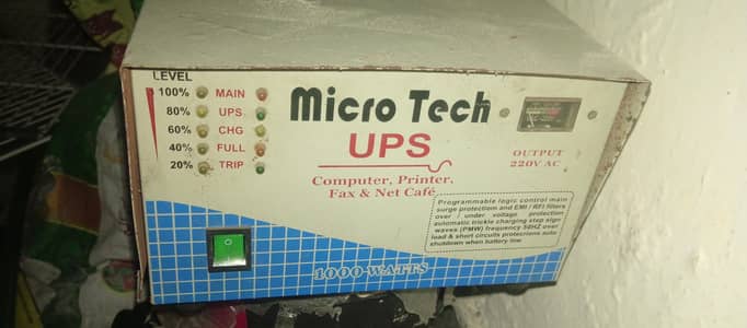 Micro Tech Ups 1000 watts