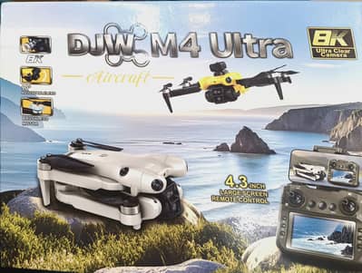 DJW M4 ULTRA  only available 4.3inch Large screen REMOTE CONTROL