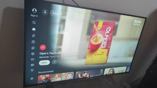 O318. . . 123. . O336 KARACHI ONLY HAIER 45 iNCH ANDROID SLIM N SMART