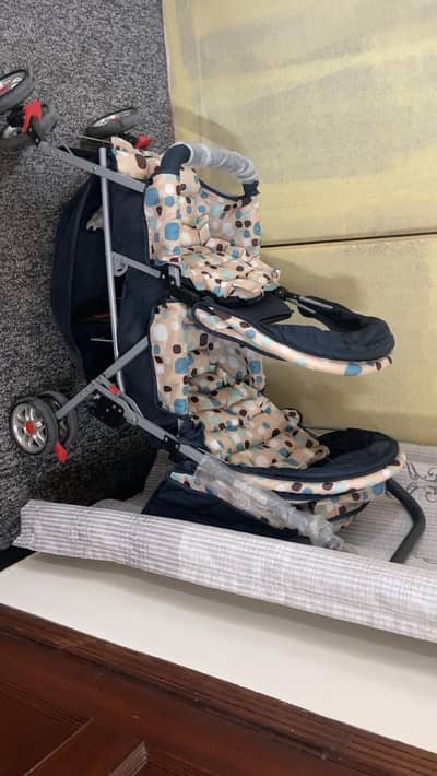 Baby Stroller Double New