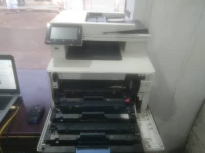 3 in 1 color Laser jet Pro MFP M477fdw printer