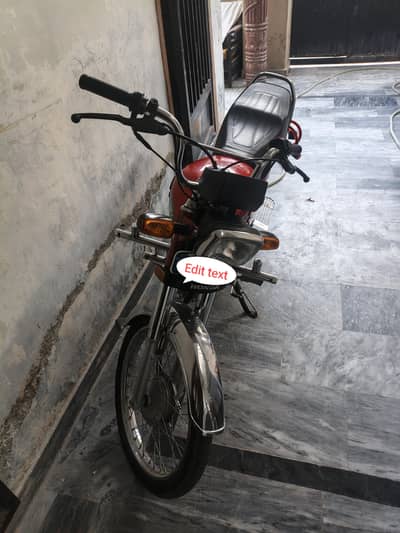 Honda CD 70 2025 Model Fresh Bike
