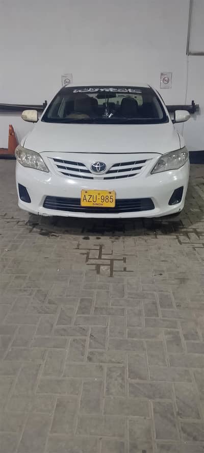 Toyota Corolla XLI 2013