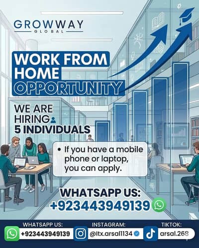 Male and female staff required | office or home based | jobs