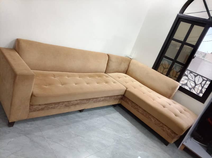 L shaped sofa set 1