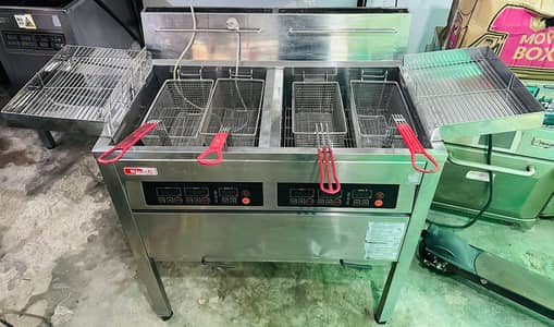 fryer/mixers/dough roller/pizza machine/hot plate/working table