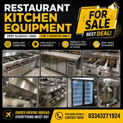 Restaurant Kitchen Equipment for Sale