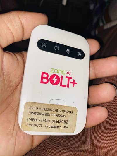 Zong Bolt+ device