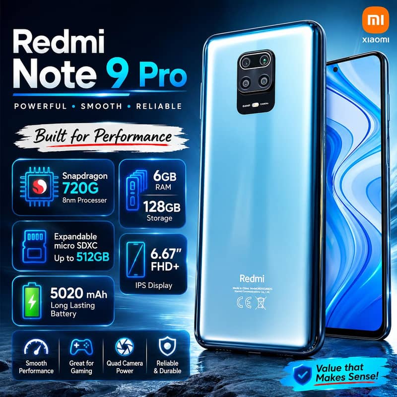 Xiaomi Redmi Note 9 Pro 0