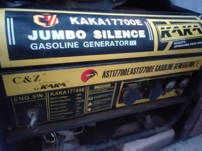 KAKA 3 KVA Generator | Petrol + Gas | Repair Required