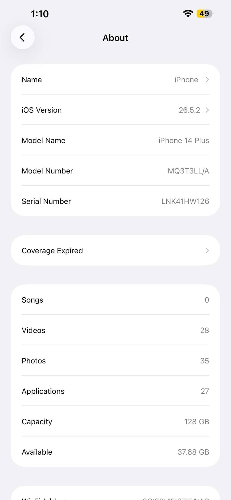 Apple iPhone 14 plus 7