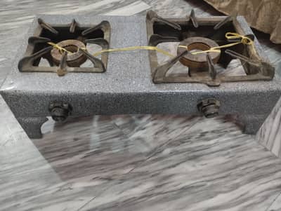 2 Burner Stove/Chulha in good condition