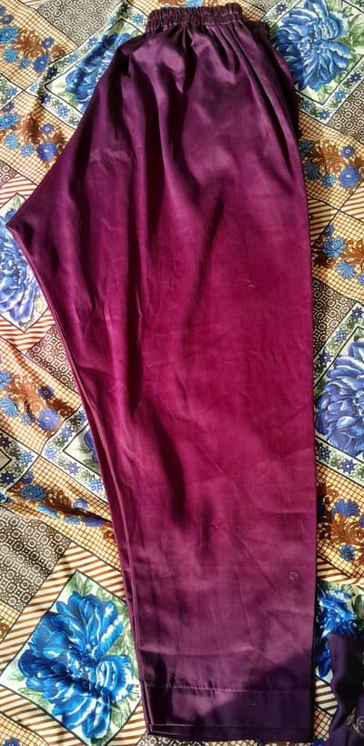 party wedding wear 3 piece silk suit medium size