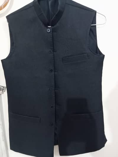 Formal Black Waistcoat and black Coat