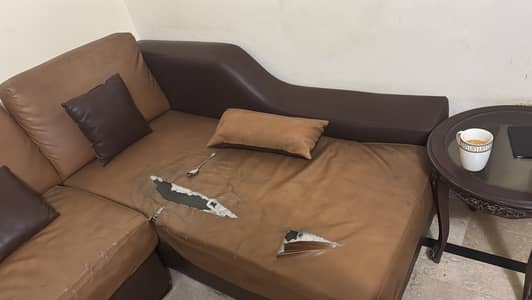 Lshape sofa