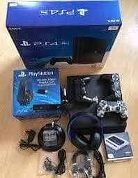 game PS4 pro 1 TB playstation Sony complete box