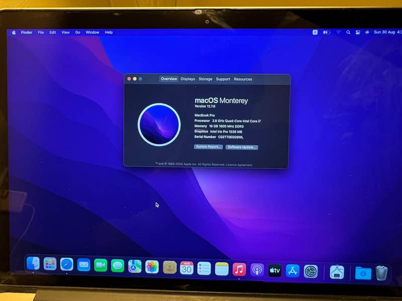 Macbook pro 2016 4