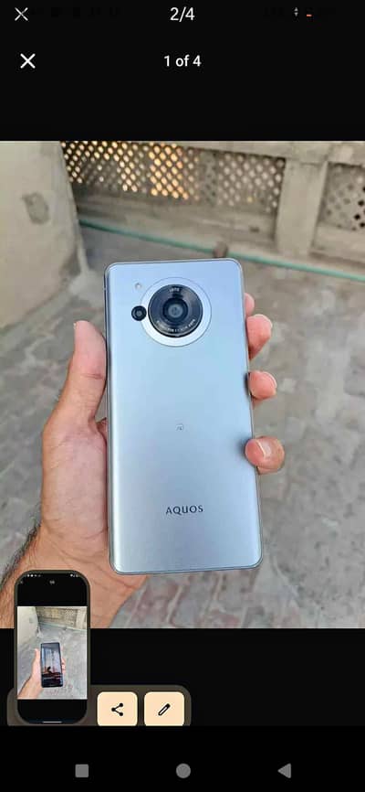Sharp Aquos r7 dual sim pta official exchange new model se
