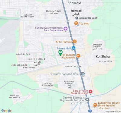 Shop For Rent In Neelam Block, Dc Colony Gujranwala.