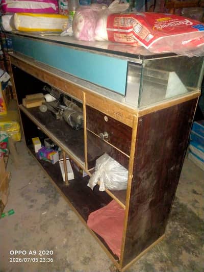 mobile shop counter for sel good condition