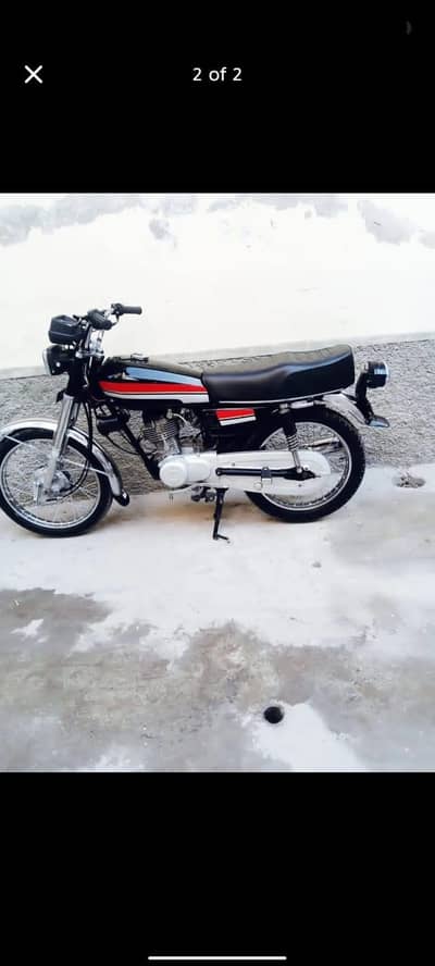 Honda 125 cc urgent for sale model 2003//0327/75/17/005