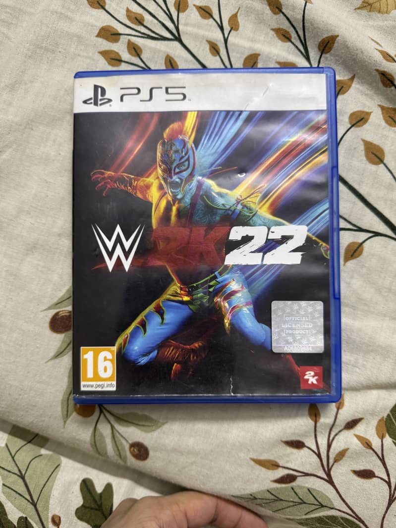 WWE 2k22 ps5 0