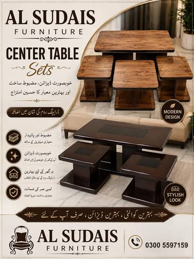 center table set coffee table wood glass serving table chair furniture