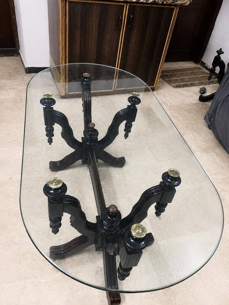 Center Table With 1 Side Table 1