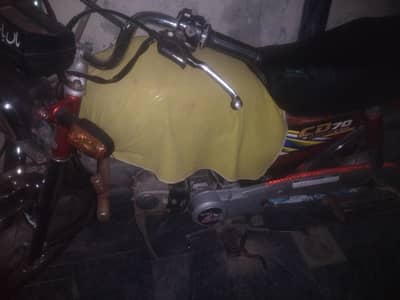 honda cd 70 one hand use