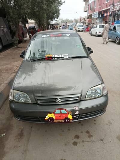 Suzuki Cultus 2007/8 efi 0-33-6-21-51-81-0