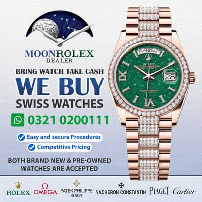 Get Cash / Rolex Cartier Omega Baume & Mercier Chopard Audemars Piguet