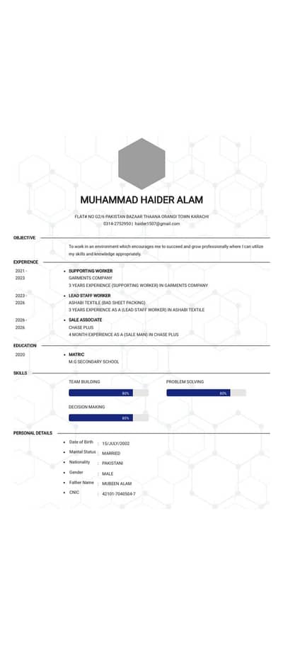 mujha job ki zrurt ha bohot koi bhi Kam ha mujha se whatsap03142752950