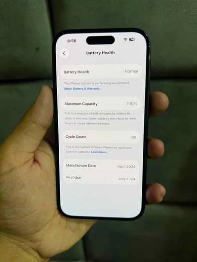 Apple iPhone 15 512GB | 100% Battery Health | 65 Cycles