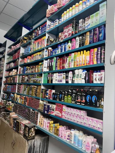 Medical Store Pharmacy Display Racks & Shelves Complete Setup