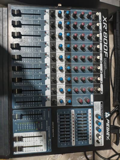 peavey Mixer 800F and Wharfedale speaker 15 inches