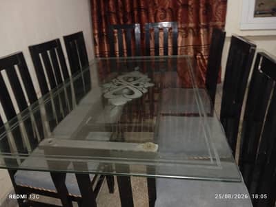 Dining Table with 8 Chairs